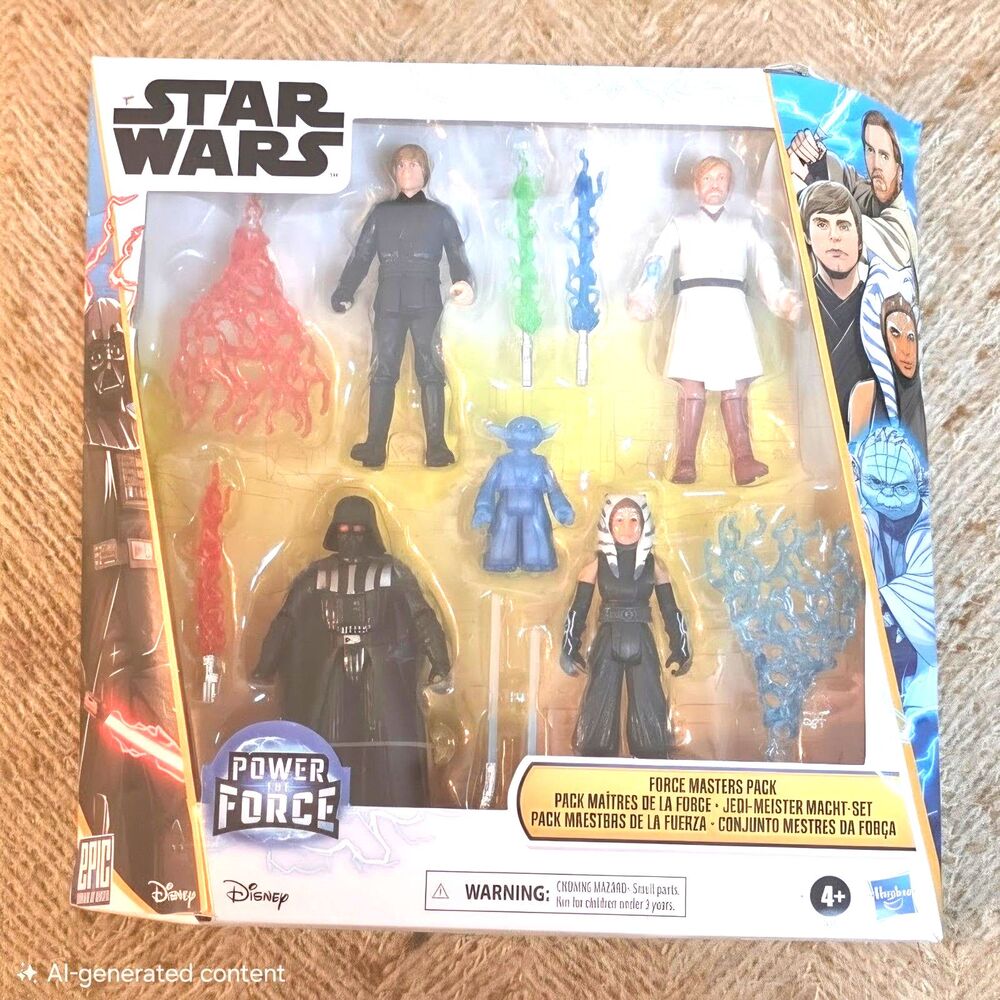 Star Wars Epic World of Action Force Masters Pack 5-Figure Box Set NEW